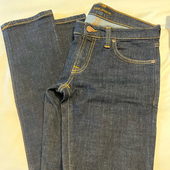 Nudie Jeans Co Long John Jean Twill Rinse - Like New W29/L32 - Picture 2 of 8
